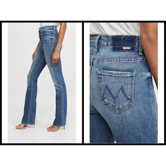 💕MOTHER SUPERIOR💕 High Waisted Smokin' Double Heel Jeans ~ Beyond the Sky 33